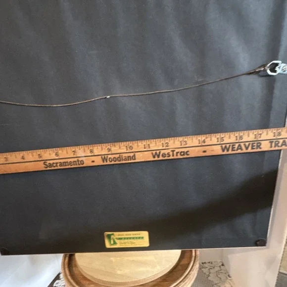 Framed Cross Stitch 'I Love My Garden' Garden Theme Finished Piece. - Picture 8 of 11